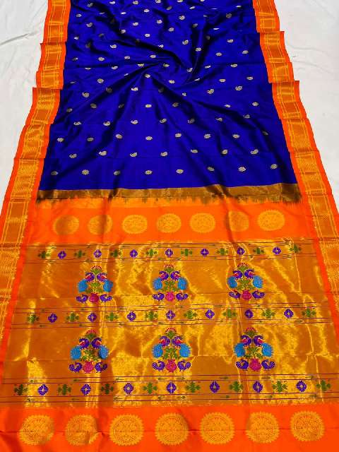 All Over Maharani Paithani | Resham Bazaar All Over Maharani Paithani | Resham Bazaar