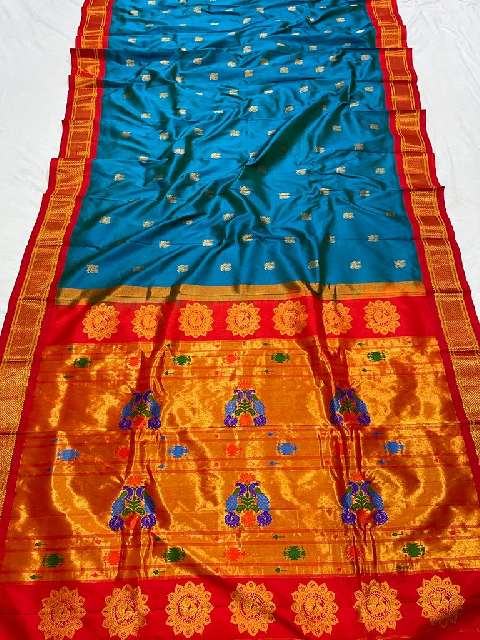 All Over Maharani Paithani | Resham Bazaar All Over Maharani Paithani | Resham Bazaar